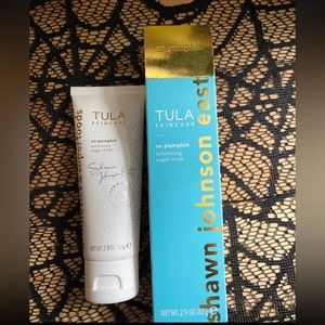 Tula so pumpkin exfoliating sugar scrub BNIB full size 2.9 oz sealed